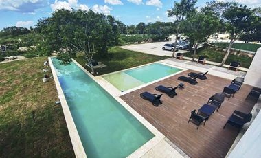 Lotes en venta en conkal privada zendera con amenidades