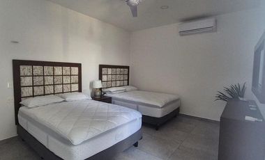 CASA EN VENTA MERIDA, PLAYA SAN BENITO TELCHAC, AMALFI, FRENTE AL MAR, LISTO.