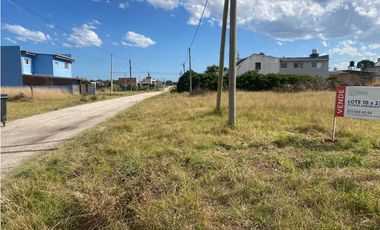 Lote con vista al mar