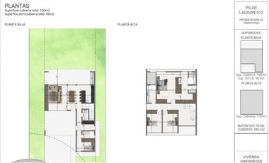 Exclusiva casa en Venta de 330m2 en barrio cerrado Pilar Lagoon.