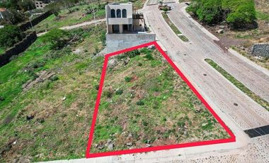 Terreno en venta Lago de Chapala | Lago Luna Tuxcueca | 268 m² en Esquina
