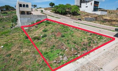 Terreno en venta Lago de Chapala | Lago Luna Tuxcueca | 268 m² en Esquina