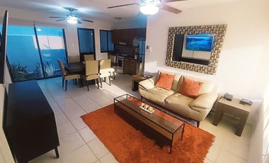 Departamento en renta en Veracruz,  amueblado en P.B.  Fracc. Reforma