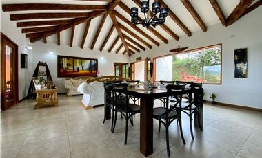 Renta Finca Semi Parcelacion 3 aguas exotica vista lote plano La Ceja