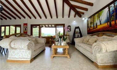 Renta Finca Semi Parcelacion 3 aguas exotica vista lote plano La Ceja