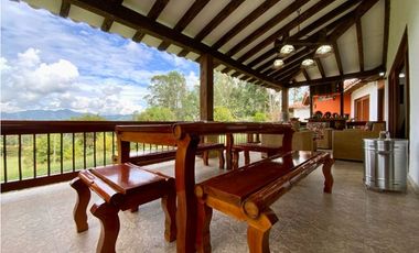 Renta Finca Semi Parcelacion 3 aguas exotica vista lote plano La Ceja