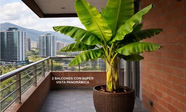 Venta apartamento Medellín poblado tesoro campestre vista panorámica