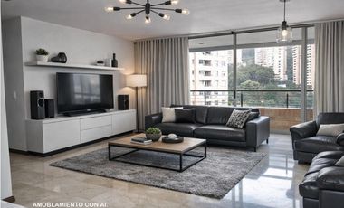 Venta apartamento Medellín poblado tesoro campestre vista panorámica