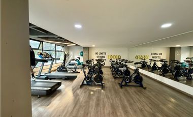 Apartaestudio en Guayabal para la renta amoblada, piso 20