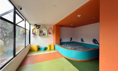 Apartaestudio en Guayabal para la renta amoblada, piso 20