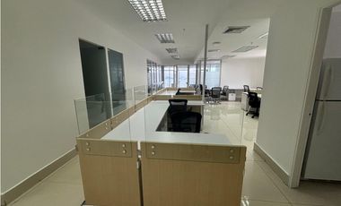Oficina Amoblada con Vista al Mar en Avenida Balboa Torre BICSA- LH