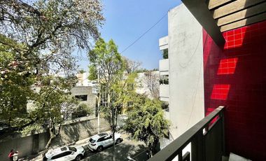 RENTA DEPARTAMENTO CON TERRAZA PRIVADA COL. SAN MIGUEL CHAPULTEPEC