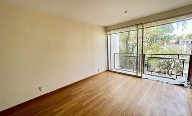 RENTA DEPARTAMENTO CON TERRAZA PRIVADA COL. SAN MIGUEL CHAPULTEPEC