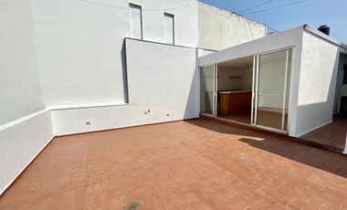 RENTA DEPARTAMENTO CON TERRAZA PRIVADA COL. SAN MIGUEL CHAPULTEPEC