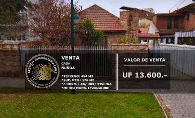 Casa en venta  en ÑUÑOA