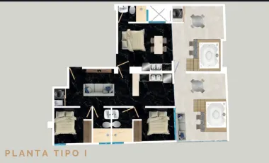 Departamento en venta en Fuentes de Angelopolis, San Andrés Cholula, Puebla