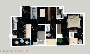 Departamento en venta en Fuentes de Angelopolis, San Andrés Cholula, Puebla