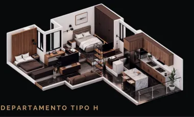 Departamento en venta en Fuentes de Angelopolis, San Andrés Cholula, Puebla