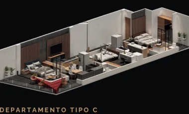 Departamento en venta en Fuentes de Angelopolis, San Andrés Cholula, Puebla