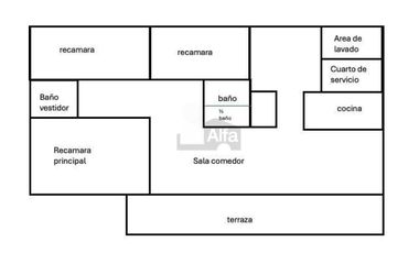 Departamento en renta en Paraíso Country Club, Emiliano Zapata, Morelos