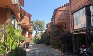 Acogedora Casa en Condominio en Renta en la Calle de Altavista, en San Angel