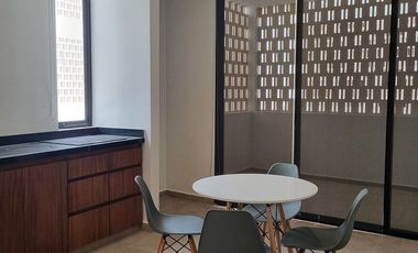 Departamento en renta  amueblado Alua Temozón