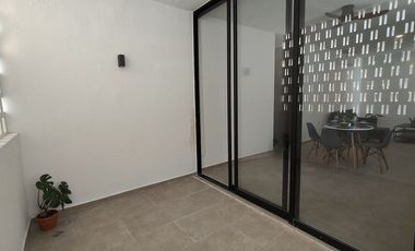 Departamento en renta  amueblado Alua Temozón