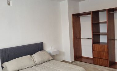 Departamento en renta  amueblado Alua Temozón