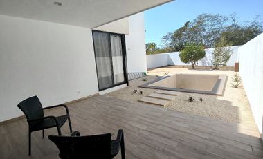 Casa en renta amueblada y equipada Privada Aleza Conkal