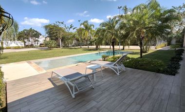 Casa en renta amueblada y equipada Privada Aleza Conkal