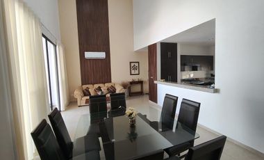 Casa en renta amueblada y equipada Privada Aleza Conkal