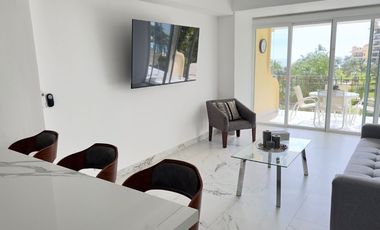 Departamento en renta Bay View Grand Marina Vallarta,1 recamara, vista al mar