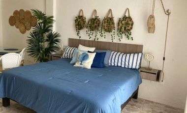 Estudio en renta Plaza Marina, Puerto Vallarta, Amueblado, Coto con alberca