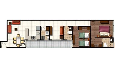 PRE VENTA DEPARTAMENTO, 2 RECÁMARAS, 2 BAÑOS, MIRAVALLE, BENITO JUAREZ, CDMX