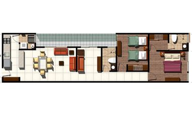 PRE VENTA DEPARTAMENTO, 2 RECÁMARAS, 2 BAÑOS, MIRAVALLE, BENITO JUAREZ, CDMX