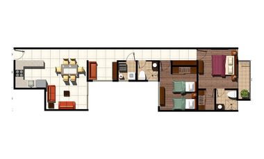 PRE VENTA DEPARTAMENTO, 2 RECÁMARAS, 2 BAÑOS, MIRAVALLE, BENITO JUAREZ, CDMX