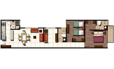 PRE VENTA DEPARTAMENTO, 2 RECÁMARAS, 2 BAÑOS, MIRAVALLE, BENITO JUAREZ, CDMX