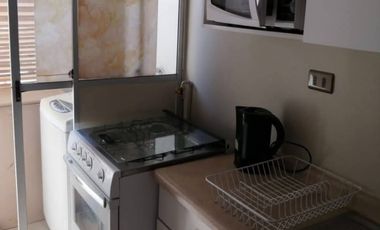 SE ARRIENDA DEPARTAMENTO AMOBLADO 3 HABITACIONES Y 1 BAÑO