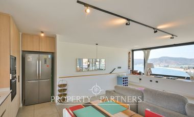 Increible Duplex en arriendo con GGCC incluidos - vista despejada a la bahia de papudo
