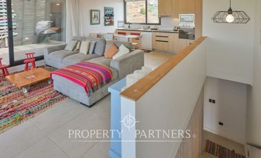 Increible Duplex en arriendo con GGCC incluidos - vista despejada a la bahia de papudo