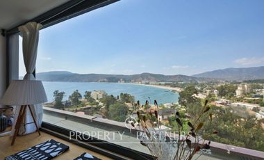 Increible Duplex en arriendo con GGCC incluidos - vista despejada a la bahia de papudo