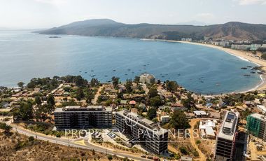 Increible Duplex en arriendo con GGCC incluidos - vista despejada a la bahia de papudo