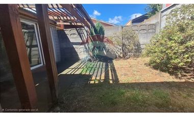 Casa acogedora  3D 2B en Padre Las Casas