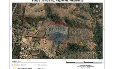 Terreno Ganadero 22.6ha en Lo Abarca, San Antonio