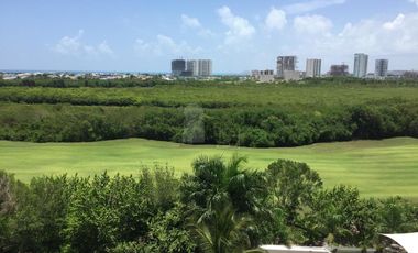 Departamento Amueblado de 4 recs y 4 baños en Residencial en Av Bonampak Cancun Quintana Roo