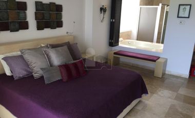 Departamento Amueblado de 4 recs y 4 baños en Residencial en Av Bonampak Cancun Quintana Roo