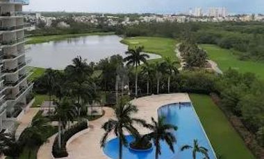 Departamento Amueblado de 4 recs y 4 baños en Residencial en Av Bonampak Cancun Quintana Roo