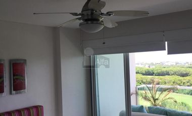 Departamento Amueblado de 4 recs y 4 baños en Residencial en Av Bonampak Cancun Quintana Roo