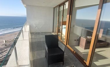 Departamento amoblado, gasto común incluido con increíble vista en Jardin del Mar