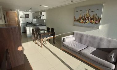 Departamento amoblado, gasto común incluido con increíble vista en Jardin del Mar